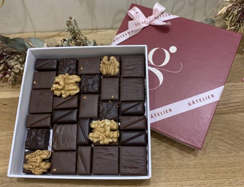 Coffret chocolat praliné